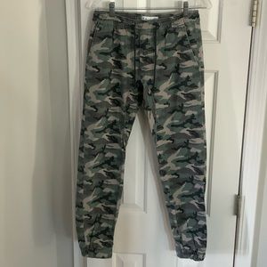 The Rail Camouflage Joggers Size S